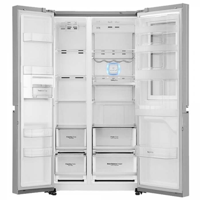Холодильник Side-by-Side LG GC-Q247CABV в магазине «На диване» в Челябинске  — Выгодная цена