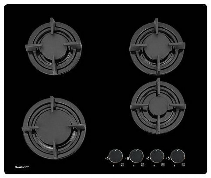 Газовая варочная панель Rainford RBН-3634 Black