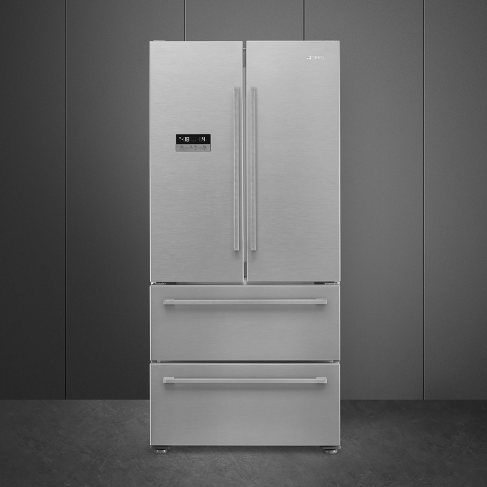 Холодильник Side by Side Smeg FQ55FXDF нержавеющая сталь в магазине «На диване» в Челябинске  — Выгодная цена