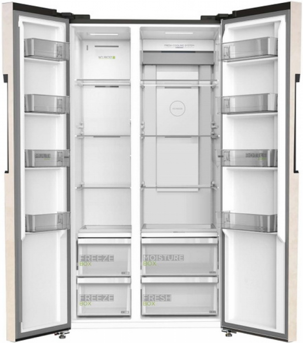 Холодильник Side-by-Side Midea MRS518SFNBE2 в магазине «На диване» в Челябинске  — Выгодная цена