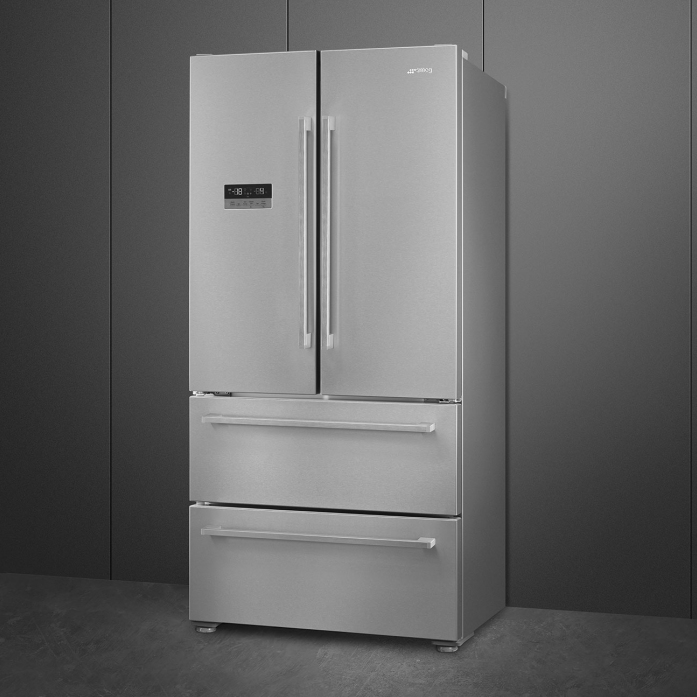 Холодильник Side by Side Smeg FQ55FXDF нержавеющая сталь в магазине «На диване» в Челябинске  — Выгодная цена