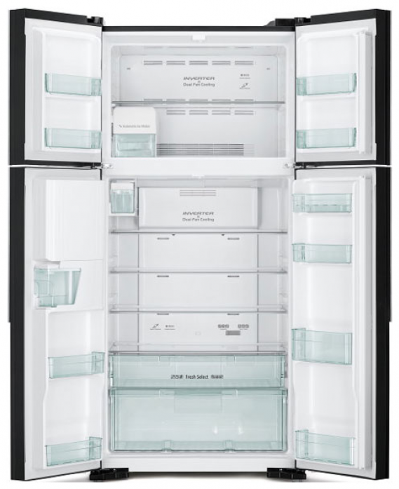 Холодильник Hitachi R-W 662 PU7X GBW в магазине «На диване» в Челябинске  — Выгодная цена