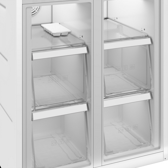 Холодильник Hotpoint HFP4 480I X нержавеющая сталь в магазине «На диване» в Челябинске  — Выгодная цена