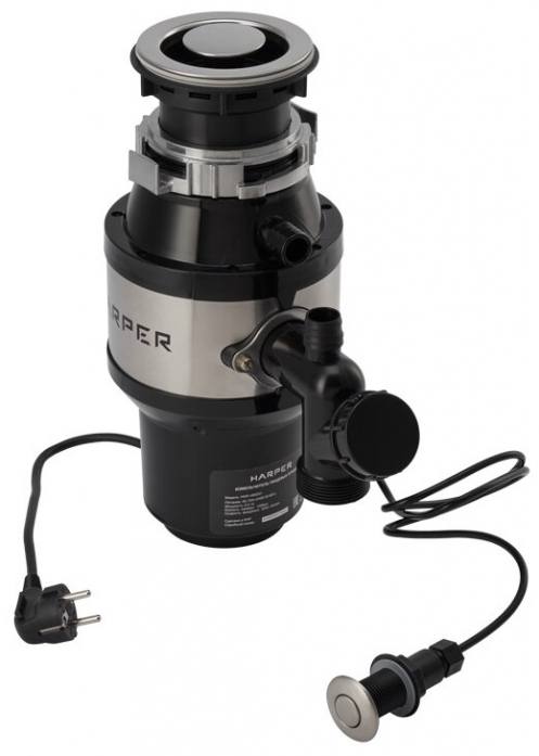 Измельчитель пищевых отходов HARPER HWD-400D01 в магазине «На диване» в Челябинске  — Выгодная цена