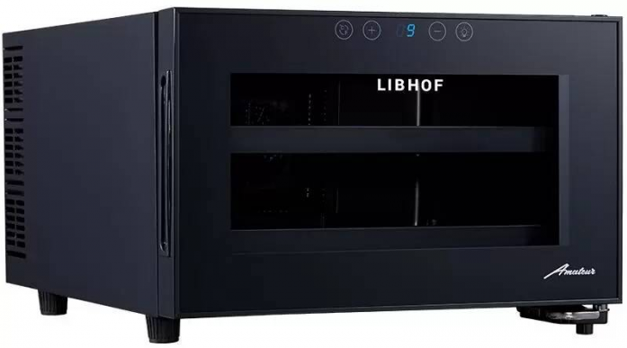 Винный шкаф Libhof AP-8 Black в магазине «На диване» в Челябинске  — Выгодная цена