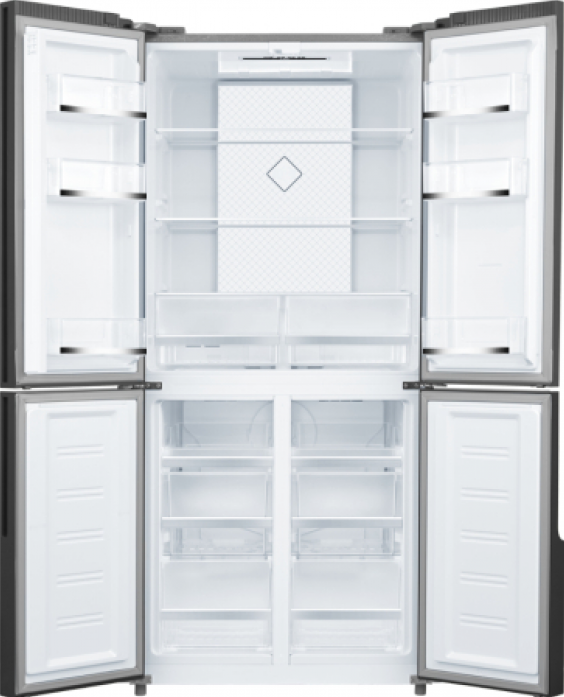 Холодильник Weissgauff WCD 450 Inox Glass NoFrost Inverter в магазине «На диване» в Челябинске  — Выгодная цена