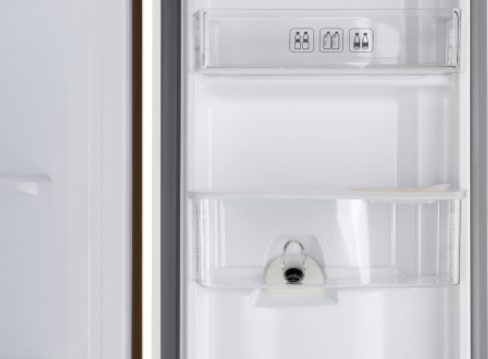 Холодильник Weissgauff Холодильник Weissgauff WSBS 600 Be NoFrost Inverter Water Dispenser 431527 в магазине «На диване» в Челябинске  — Выгодная цена