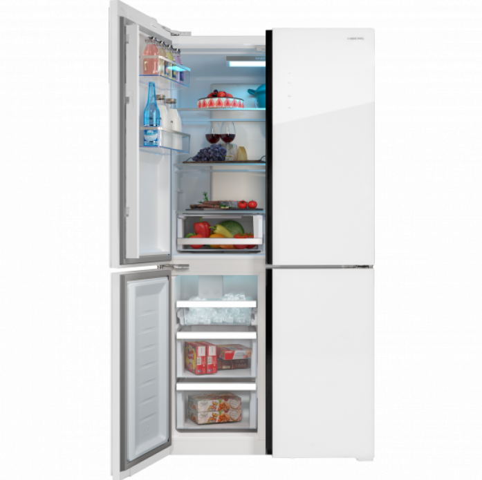 Холодильник Hiberg RFQ-555DX NFGW inverter в магазине «На диване» в Челябинске  — Выгодная цена