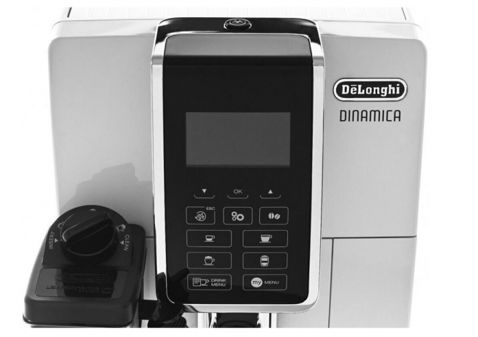 Кофемашина DeLonghi Dinamica ECAM350.55.W белый в магазине «На диване» в Челябинске  — Выгодная цена