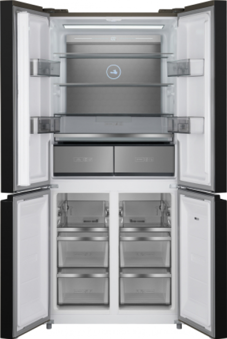 Холодильник Weissgauff WCD 590 NoFrost Inverter Premium Biofresh Dark Inox в магазине «На диване» в Челябинске  — Выгодная цена