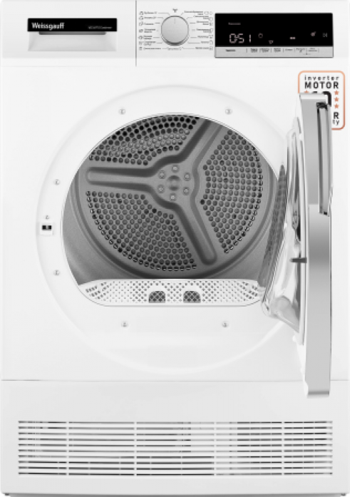 Сушильная машина Weissgauff WD 5697 D Condenser 433 081 в магазине «На диване» в Челябинске  — Выгодная цена