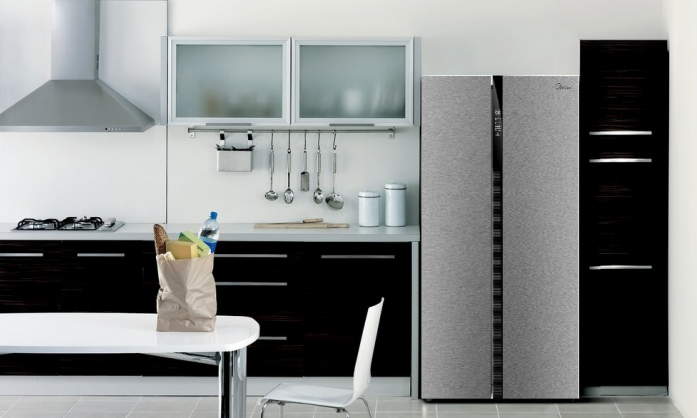 Холодильник Side-by-Side Midea MRS518SNX в магазине «На диване» в Челябинске  — Выгодная цена