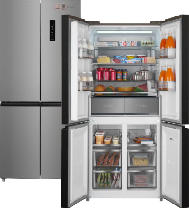 Холодильник Weissgauff WCD 590 NoFrost Inverter Premium Biofresh Inox в магазине «На диване» в Челябинске  — Выгодная цена