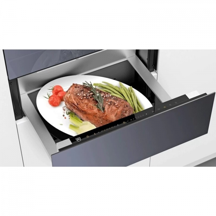 Встраиваемый подогреватель для посуды Elica_ Virtus Warm Drawer 60 PP BL PRF0191772 в магазине «На диване» в Челябинске  — Выгодная цена