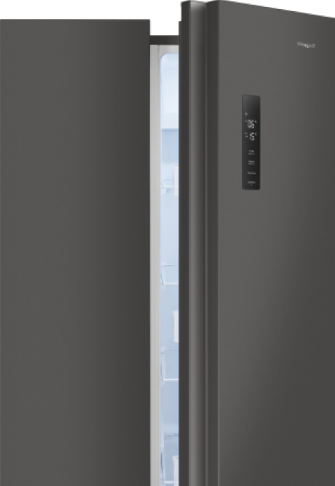 Холодильник Weissgauff WSBS 500 Inverter NoFrost Dark Grey 433 048 в магазине «На диване» в Челябинске  — Выгодная цена