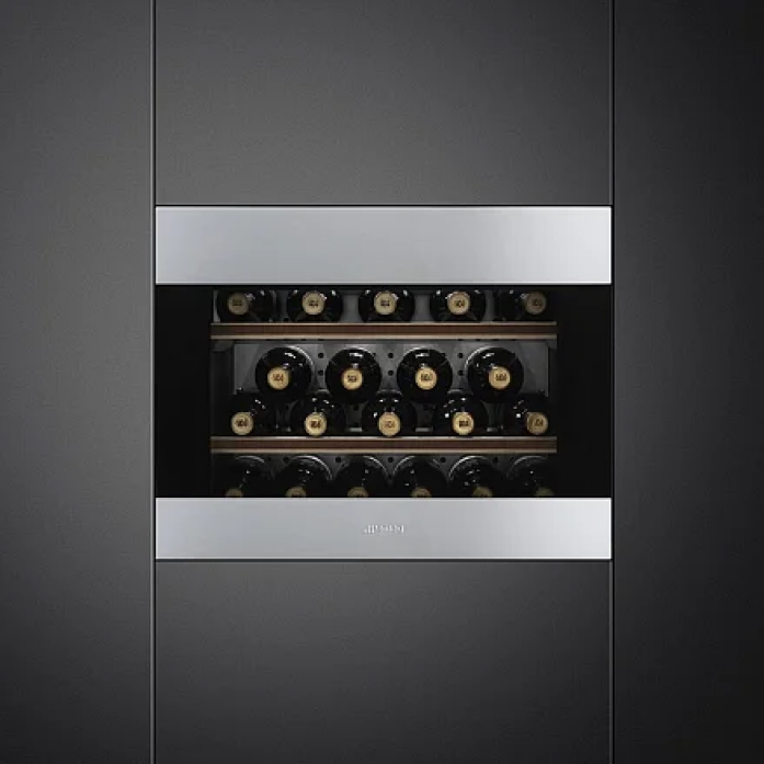 Встраиваемый винный шкаф Smeg CVI320XE в магазине «На диване» в Челябинске  — Выгодная цена