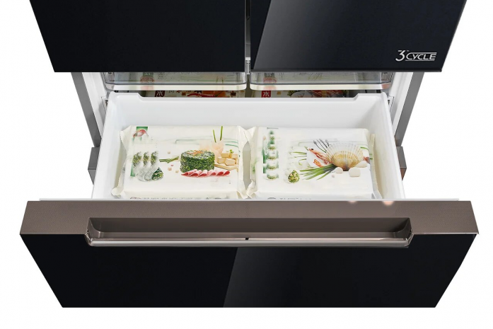 Холодильник Side-by-Side Toshiba GR-RF532WE-PGJ(22) в магазине «На диване» в Челябинске  — Выгодная цена
