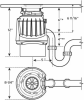Измельчитель пищевых отходов IN SINK ERATOR ISE Plus 750 EC в магазине «На диване» в Челябинске  — Выгодная цена