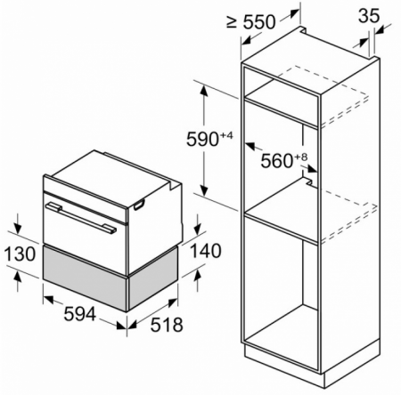 Встраиваемый подогреватель посуды Bosch BIC7101B1 в магазине «На диване» в Челябинске  — Выгодная цена