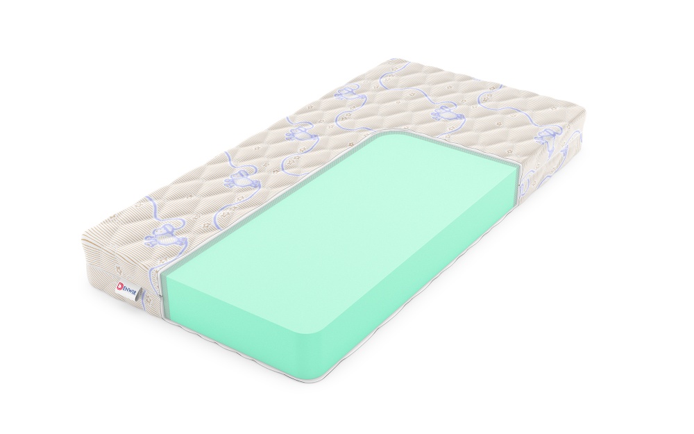 Детский матрас Denwir Baby Springless Eco Foam 14 (БЕБИ СПРИНГЛС ЭКО ФОМ 14) в магазине «На диване» в Челябинске  — Выгодная цена