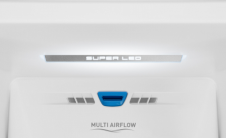 Холодильник Weissgauff WSBS 500 Inverter NoFrost Black Glass 433 051 в магазине «На диване» в Челябинске  — Выгодная цена