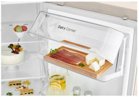 Холодильник LG GC-B257JEYV бежевый в магазине «На диване» в Челябинске  — Выгодная цена